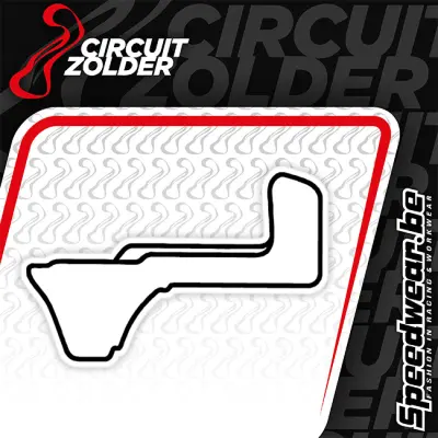 Aufkleber Circuit Zolder