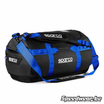 Sparco Duffle Bag Small Zwart Blauw