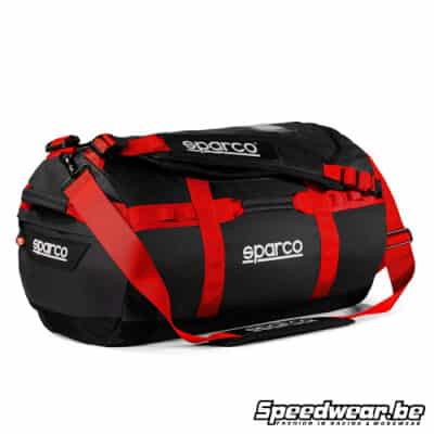Sparco Duffle Bag Small Zwart Rood