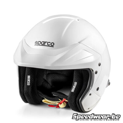 Sparco FLUX RJ Rallyhelm Wit