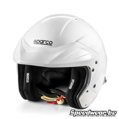 Sparco FLUX RJ Rallyhelm Wit