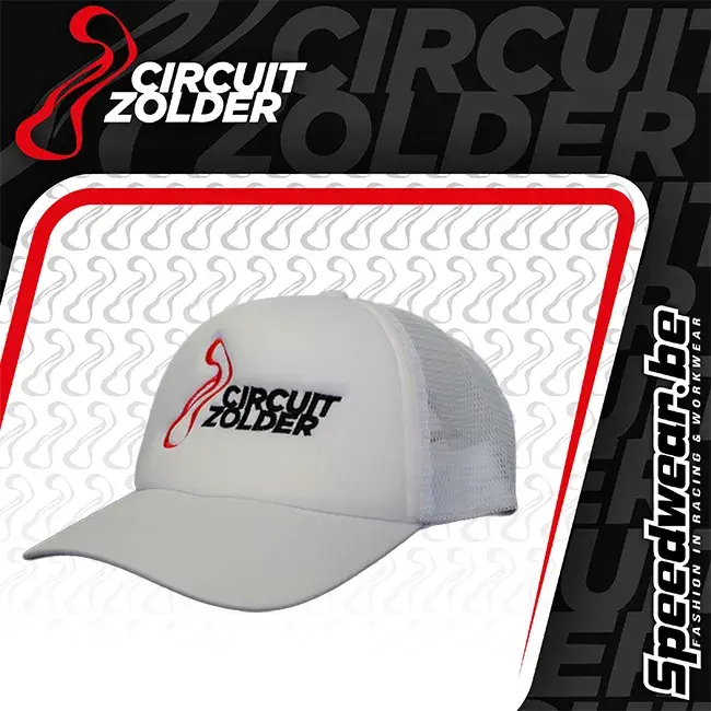 Circuit Zolder Truckerpet Kind WIT
