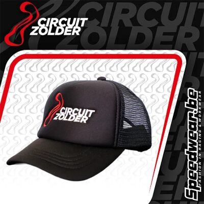 Circuit Zolder Truckerpet Kind ZWART