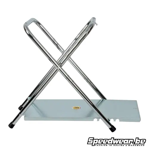 Folding Fuel Can Stand