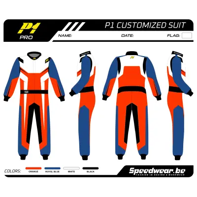 P1 FIA Race overall – Volledig op maat PATROON PRO 14