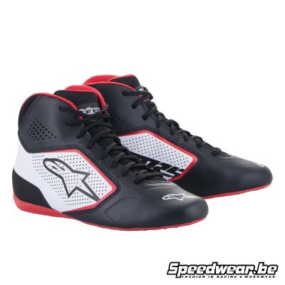 Alpinestars kartschoenen START Zwart Wit Rood