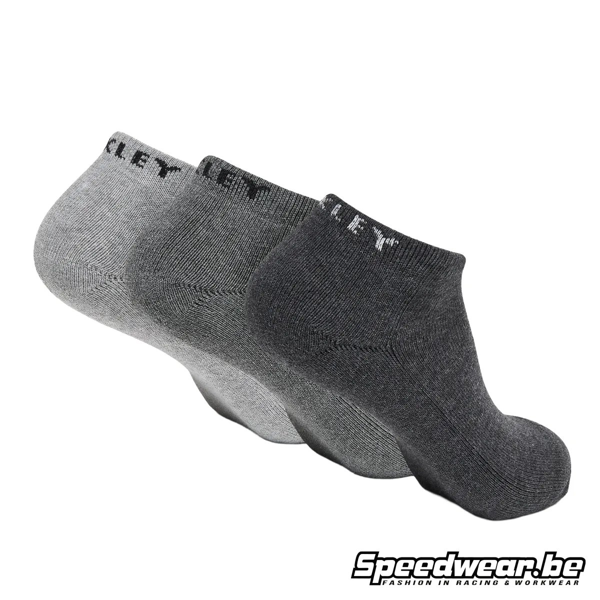 Oakley Short Solid Socks (3 Pcs) Grey