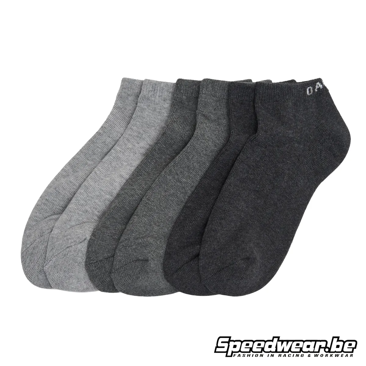 Oakley Short Solid Socks (3 Pcs) Grey