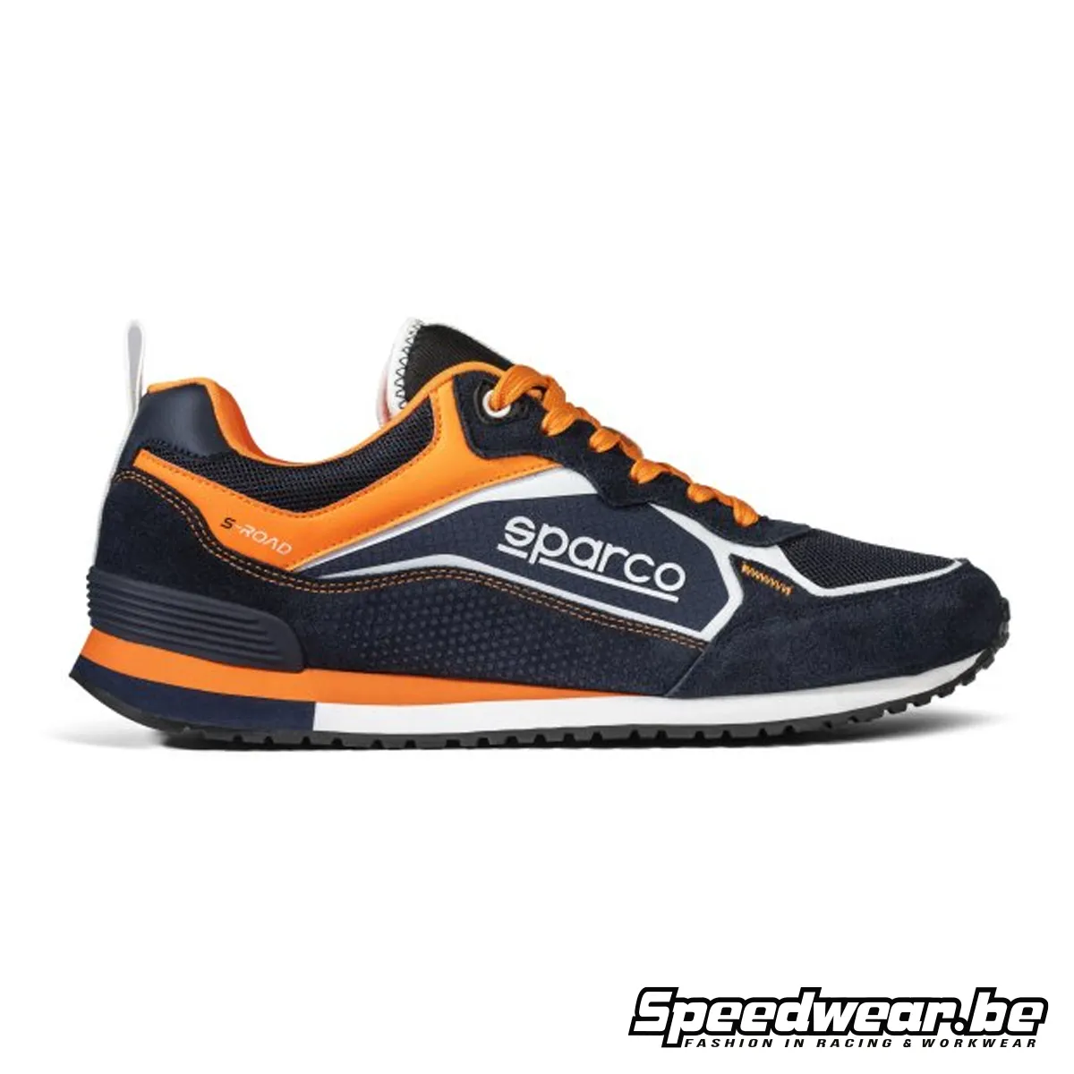 Sparco S-ROAD Basketschoen BLAUW ORANJE
