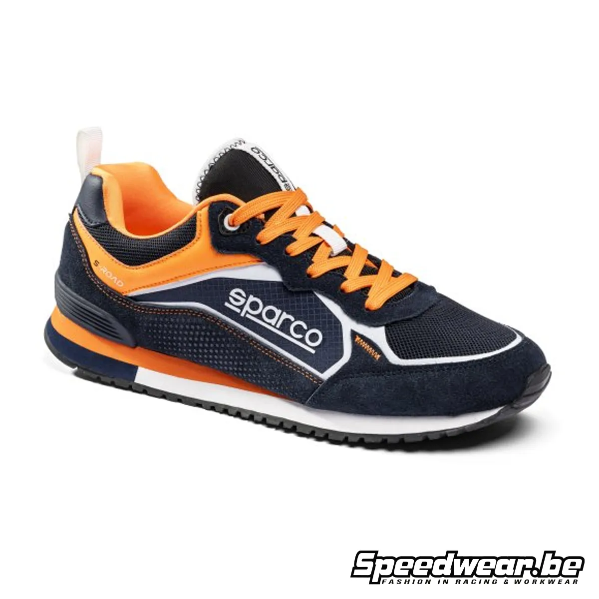 Sparco S-ROAD Basketschoen BLAUW ORANJE