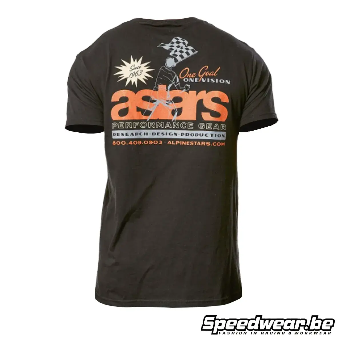 Alpinestars Flagged Tee zwart