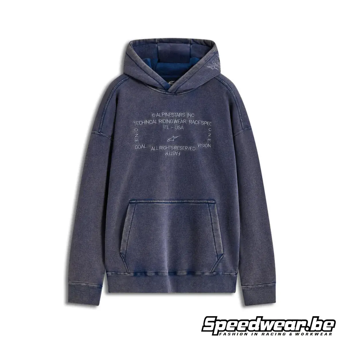 Alpinestars InfinitY Washed Oversized Hoodie NAVY