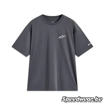 T-shirt Alpinestars Oversized SS CSF, couleur Charcoal