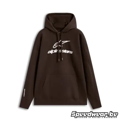 Sudadera con capucha Alpinestars Oversized, marrón