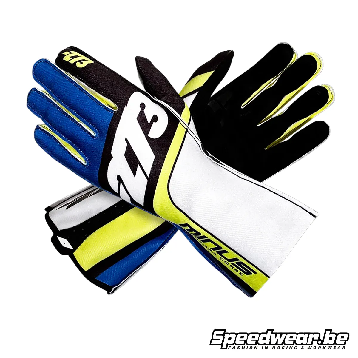 Minus 273 Gloves GPR EVO Blue, Black, White, Fluorescent Yellow