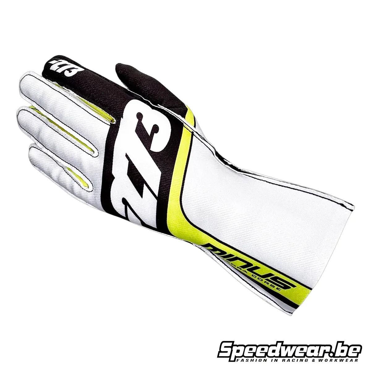 Minus 273 Gloves GPR EVO Black, White, and Fluorescent Yellow