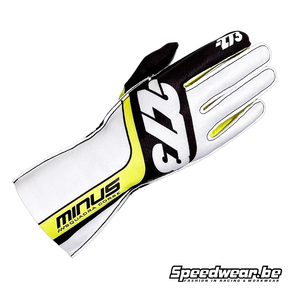 Minus 273 Gloves GPR EVO Black, White, and Fluorescent Yellow