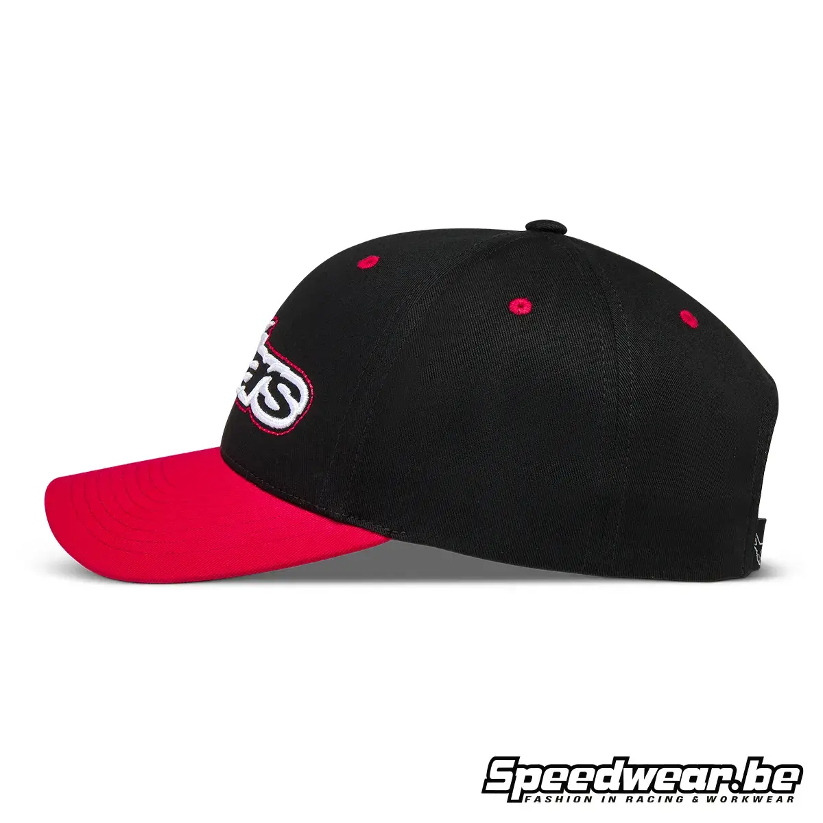Alpinestars Pet RETRO SNAPBACK Zwart Rood