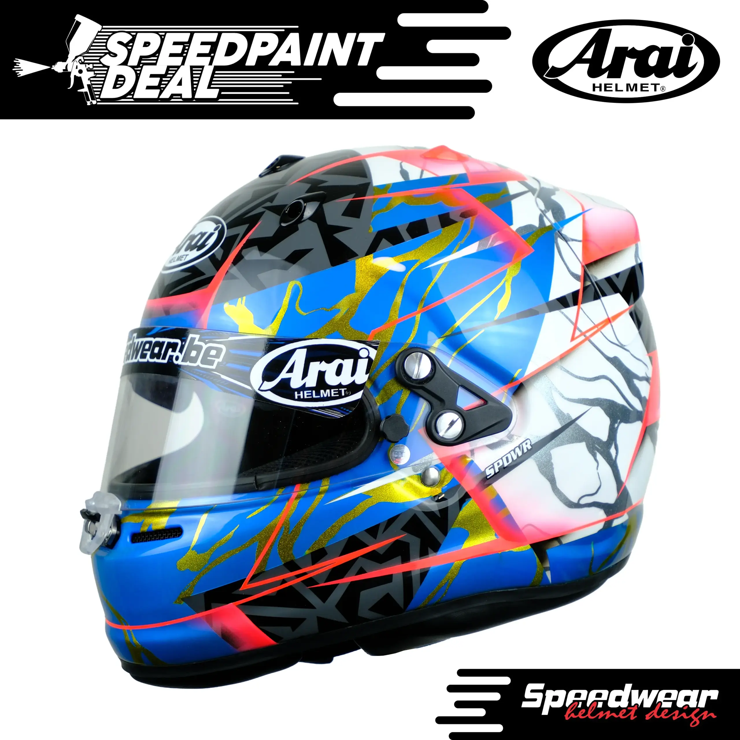SpeedPaint Design #14 Arai SKV-R Onmiddellijk leverbaar