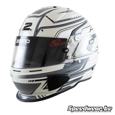 Zamp RZ-70F Graphic Racehelm – Grijs