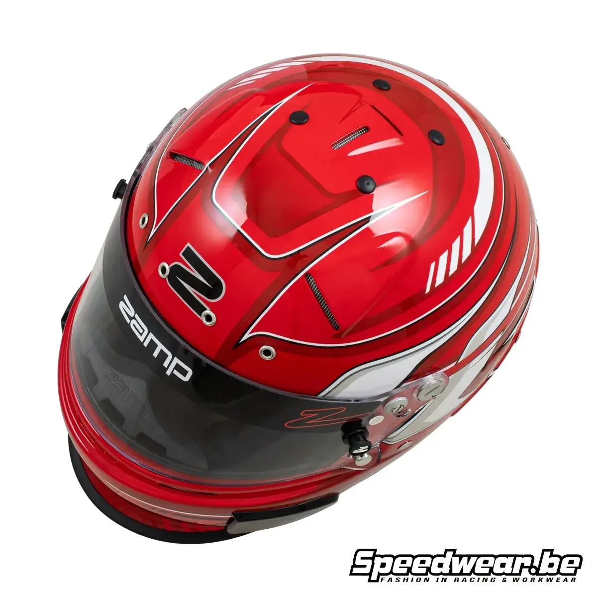 Zamp RZ-70F Graphic Racehelm – Rood