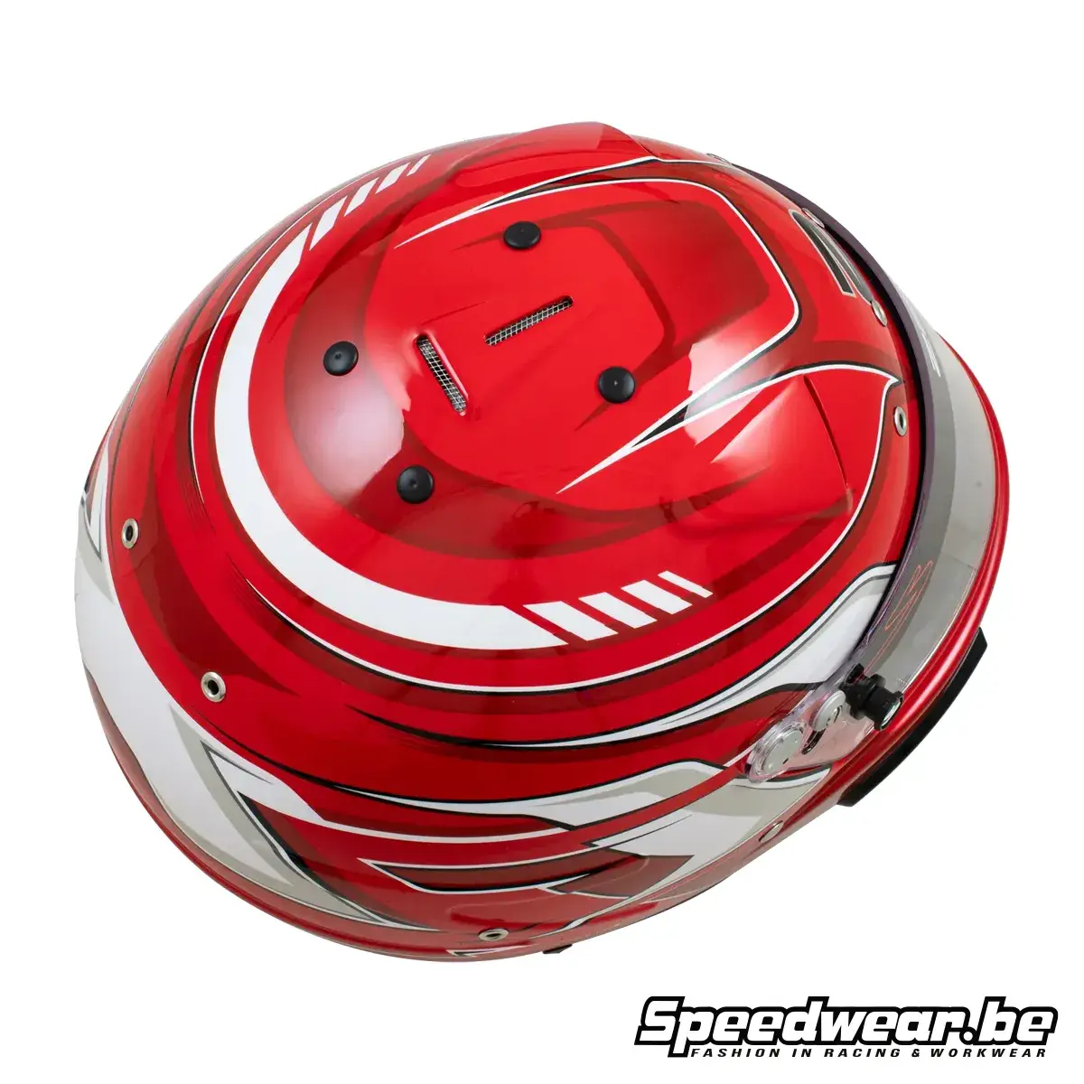 Zamp RZ-70F Graphic Racehelm – Rood