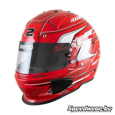 Zamp RZ-70F Graphic Racehelm – Rood