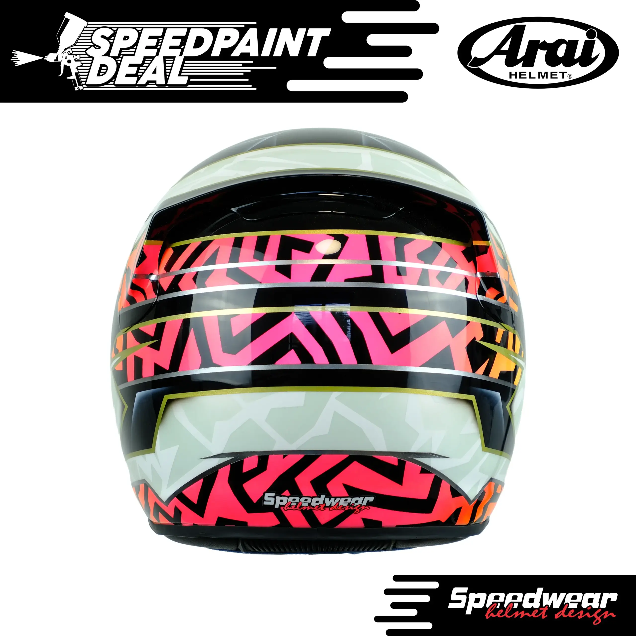SpeedPaint Deal Prêt à expédier Casque de karting CK6 MEDIUM