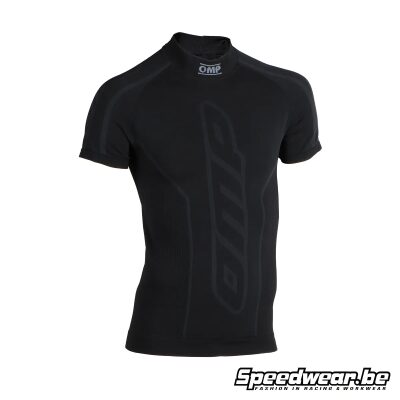 OMP KS Kart Shirt Korte Mouwen Zwart