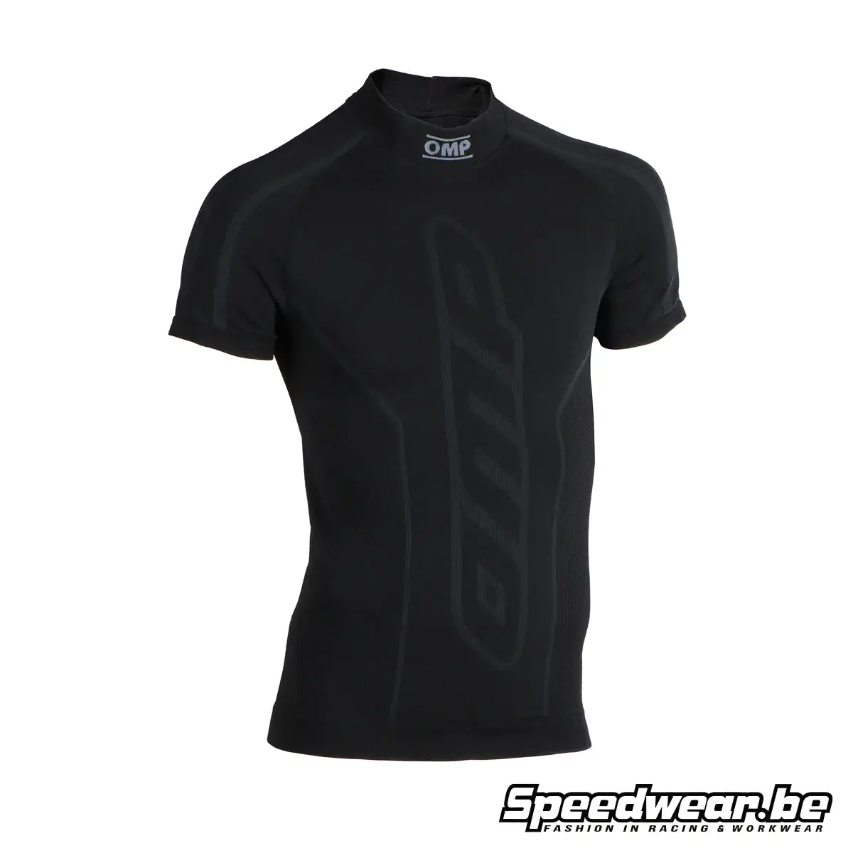 OMP KS Kart Shirt Korte Mouwen Zwart