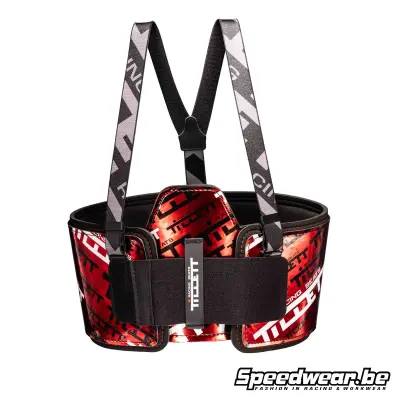 Protector de costillas Tillett P1 DEFENDER, rojo
